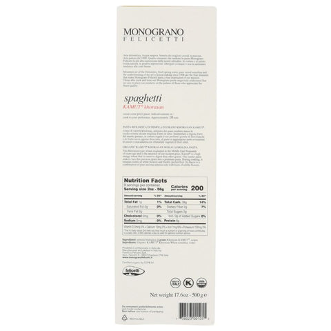 Monograno Felicetti Kamut Spaghetti - 17.6 oz