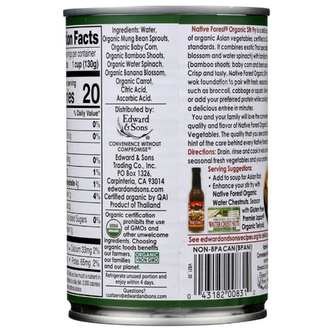 Native Forest Organic Stir Fry Asian Vegetable Medley - 14 oz