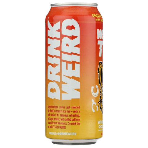 Weird Tea White Peach Oolong Tea - 16 fl oz