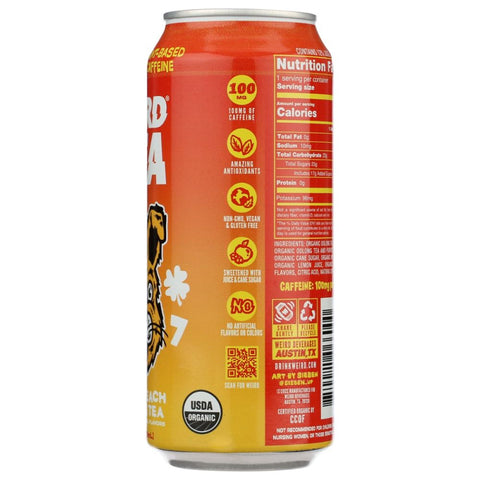 Weird Tea White Peach Oolong Tea - 16 fl oz