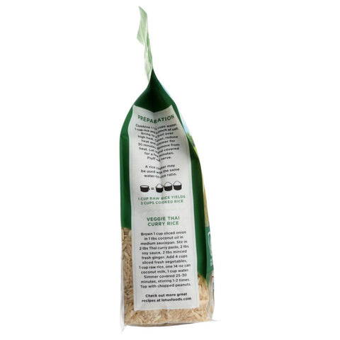 Lotus Foods Organic Brown Jasmine Rice - 30 oz