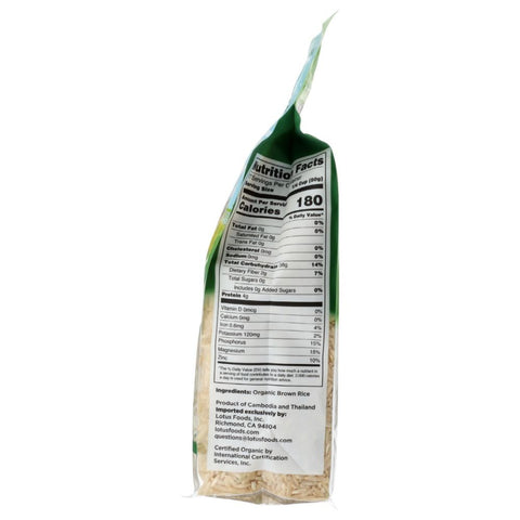 Lotus Foods Organic Brown Jasmine Rice - 30 oz