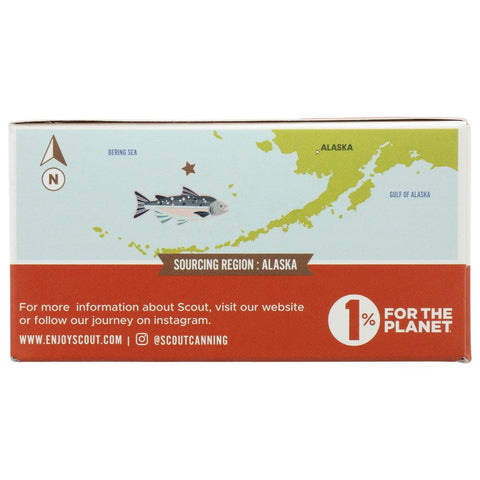 Scout Smoked Wild Pink Salmon - 5.3 oz