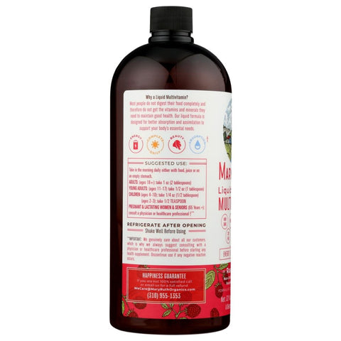 MaryRuth's Liquid Morning Multivitamin Raspberry - 32 fl oz