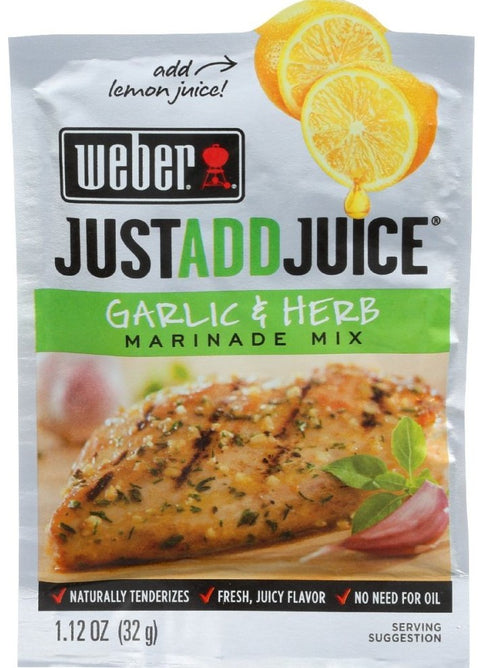 Weber Garlic Herb Marinade Mix - 1.12 oz | Pantryway