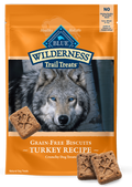 Blue Buffalo Wilderness Trail Treats Dog Treat Turkey Biscuits - 10 oz | Pantryway