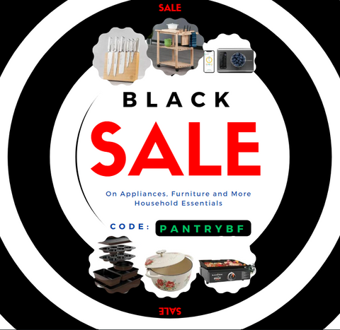 Black Friday Sale 15% Off Promo Code: PANTRYBF