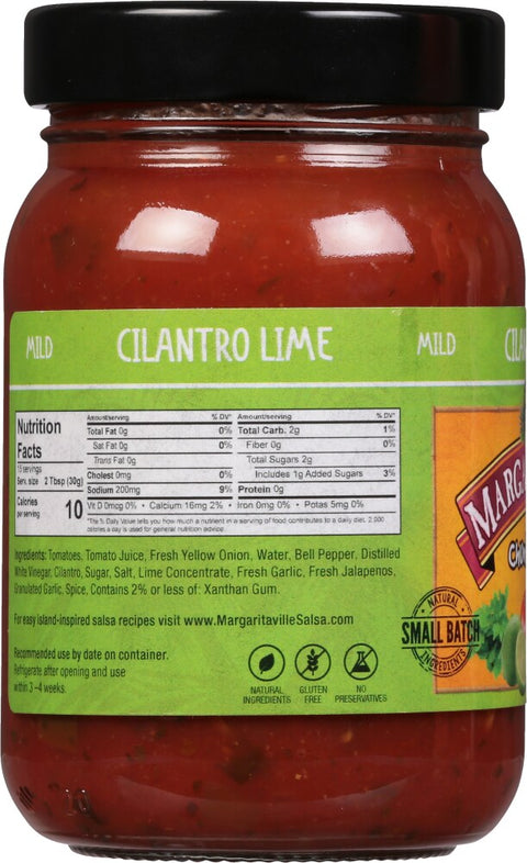 Margaritaville Chunky Salsa Cilantro Lime - 16 oz