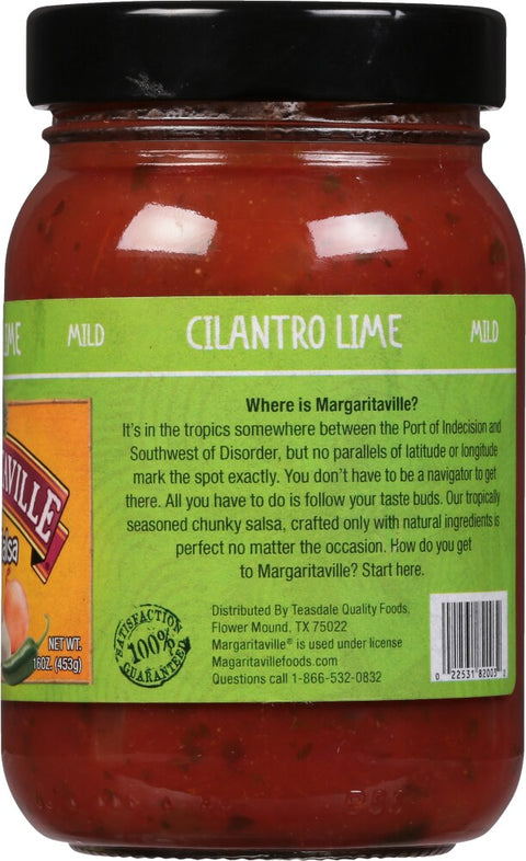 Margaritaville Chunky Salsa Cilantro Lime - 16 oz