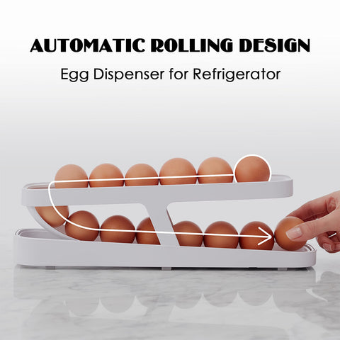 Automatic Rolling Slim Egg Rack