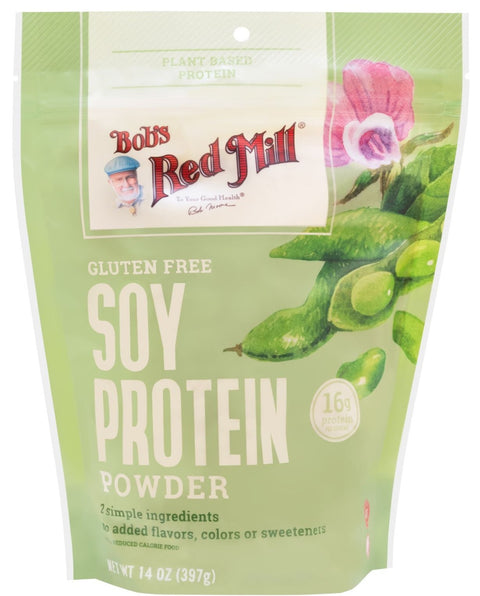 Bobs Red Mill Premium Quality Soy Protein Powder - 14 oz | Pantryway