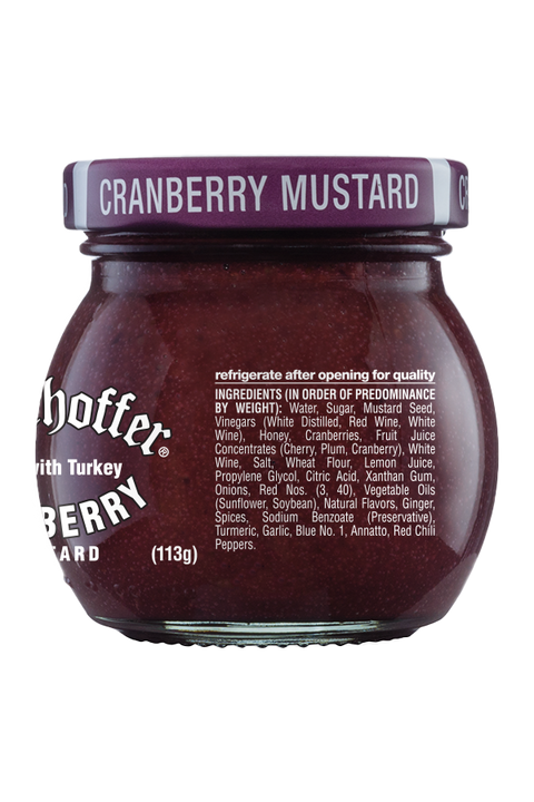 Inglehoffer Mustard Cranberry - 4 oz