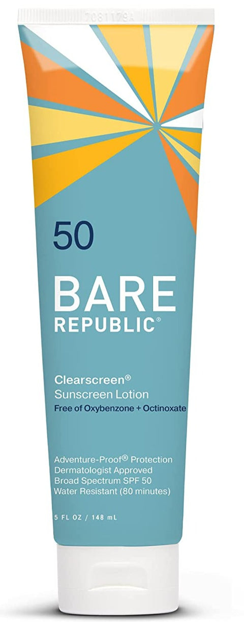 Bare Republic Clearscreen Sunscreen Lotion Spf 50 - 5 oz | bare republic sunscreen | bare republic | bare sunscreen | bare republic clearscreen | bare republic clearscreen spf 50 | bare republic sunscreen spf 50 | Pantryway