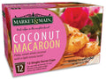 Market And Main Coffee Coconut Macaroon Pods - 12 ct | Market And Main Coffee | market main coffee |  market & main k cups | market and main coconut macaroon coffee | Pantryway
