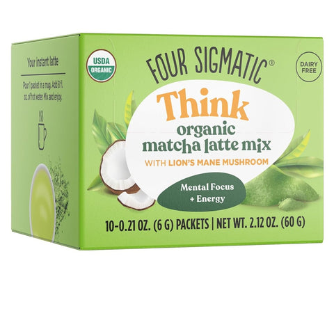 Four Sigmatic Think Organic Matcha Latte Mix- 2.12 oz | Pantryway