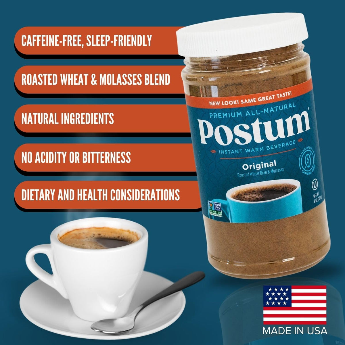 Postum Tea Postum | Instant Postum | Postum Coffee | Original Instant Warm ...