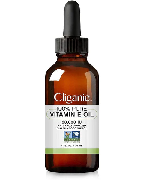 Cliganic Vitamin E Oil 100% Pure - 2 fl oz
