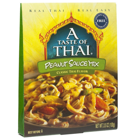 A Taste of Thai Peanut Sauce Mix - 3.5 oz | A Taste of Thai | thai peanut sauce packet | Pantryway
