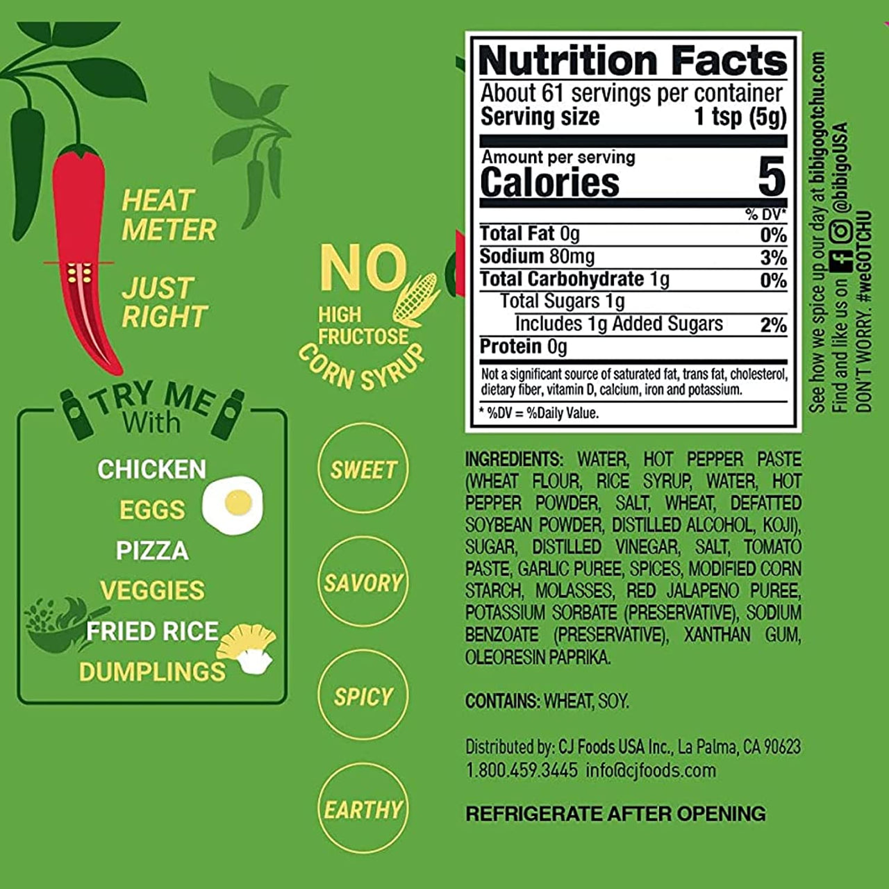 Bibigo Gotchu Korean Hot Sauce Gotchu Korean Hot Sauce PantryWay