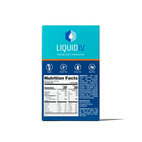 Liquid IV For Kids Hydration Multiplier Tropical Punch - 8ct/2.25 oz