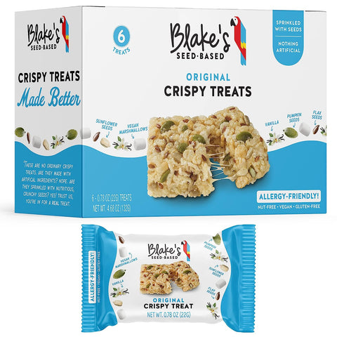 Blake’s Seed Based Crispy Treats Original - 6Pk/4.68 oz | blake's seed based crispy treats | blake's seed based | blakes seed based | blake's crispy treats | blake's rice crispy treats | blake's rice crispy treat | blake's rice crispy | blake's seed based rice crispy | blake's seed based rice crispy treats |  blakes crispy treats | blake's seed based snack bar where to buy | Pantryway