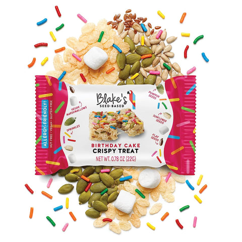 Blake’s Seed Based Crispy Treats Birthday Cake - 6Pk/4.68 oz