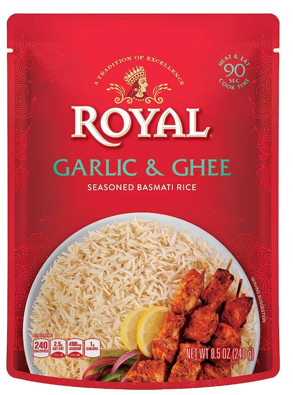 Royal Garlic & Ghee Basmati Rice - 8.5 oz – PantryWay