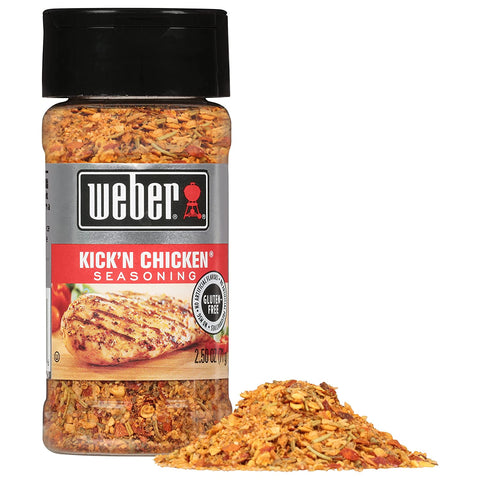Weber Kick'N Chicken Seasoning - 2.5 oz | Pantryway