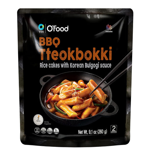 O'food BBQ Tteokbokki - 9.1 oz | Pantryway