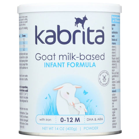 Kabrita Goat Milk Based Infant Formula 0-12m - 14 oz | Pantryway