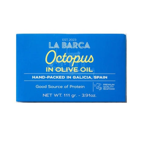 La Barca Octopus in Olive Oil - 3.91 oz | Pantryway
