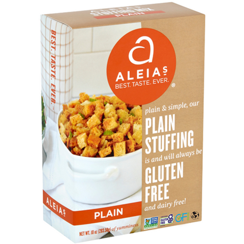 Aleia's Gluten Free Plain Stuffing Mix - 10 oz