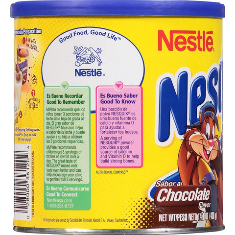 Nestle Nesquik Mix Chocolate - 14.1 oz