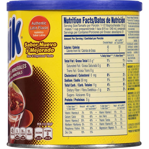 Nestle Nesquik Mix Chocolate - 14.1 oz