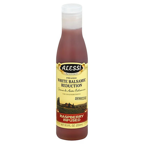 Alessi White Balsamic Reduction Vinegar Raspberry Infused | Balsamic Vinegar Reduction