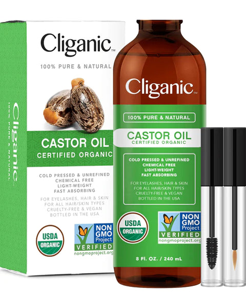 Cliganic Castor Oil - 4 fl oz