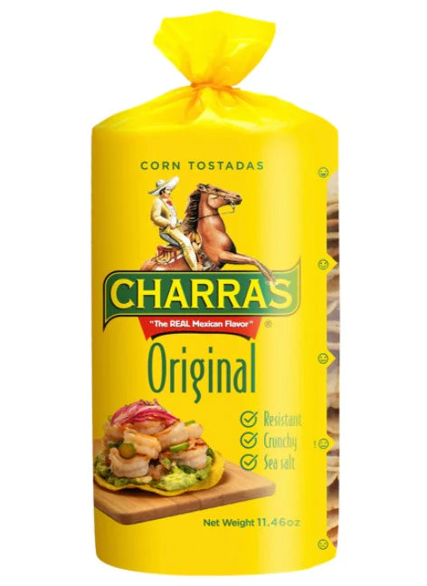 Charra's Tostada Original - 11.4 oz