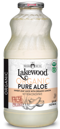 Lakewood Organic Pure Aloe Inner Fillet Juice with Lemon - 32 Oz | Pantryway