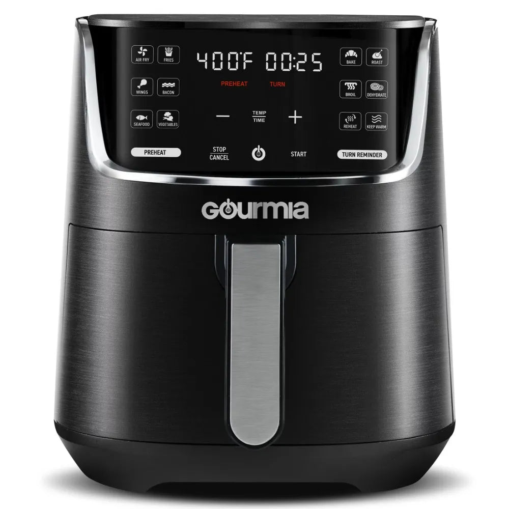 56% OFF! Gourmia 7 QT Digital Air Fryer with 12-One Touch Presets, GAF734,  New, 13.5 in in 2023