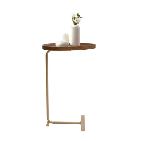 Minimalistic Nordic Style C Shaped Side Table