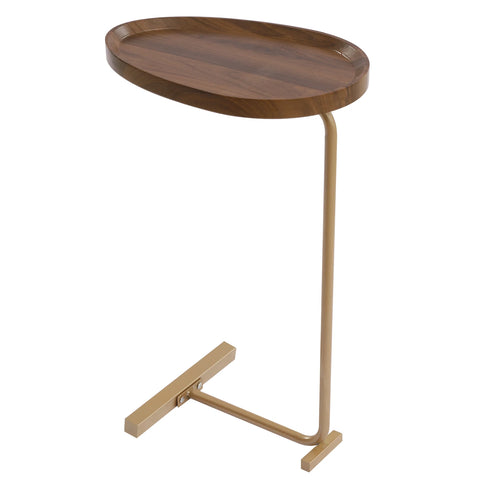 Minimalistic Nordic Style C Shaped Side Table