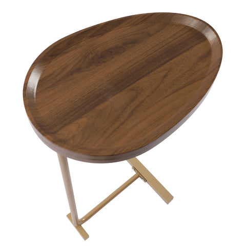 Minimalistic Nordic Style C Shaped Side Table