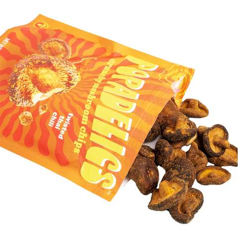 Popadelics Mushroom Chips Twisted Thai Chili - 1.4 oz