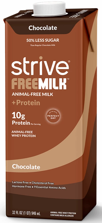 Strive FreeMilk Animal Free Chocolate - 32 fl oz | Strive Milk | Strive Free Milk | Strive Freemilk | Strive | Pantryway
