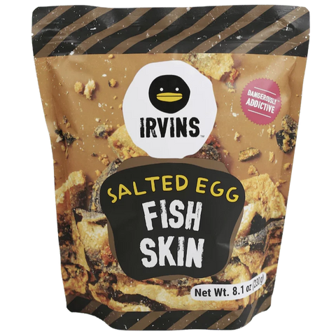 Irvins Salted Egg Chips Fish Skin - 3.7 oz | Pantryway
