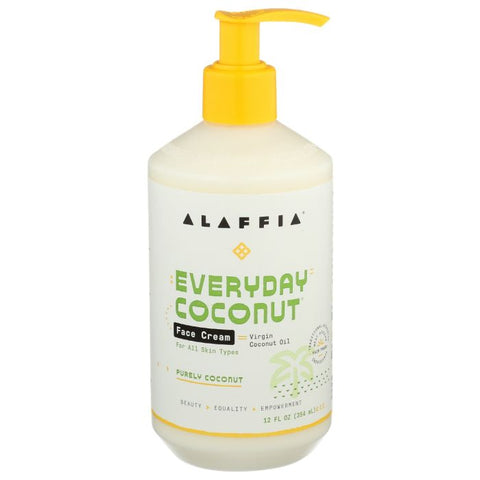 Alaffia Face Cream Everyday Coconut Purely Coconut | Alaffia Skin Care | Alaffia everyday coconut face cream