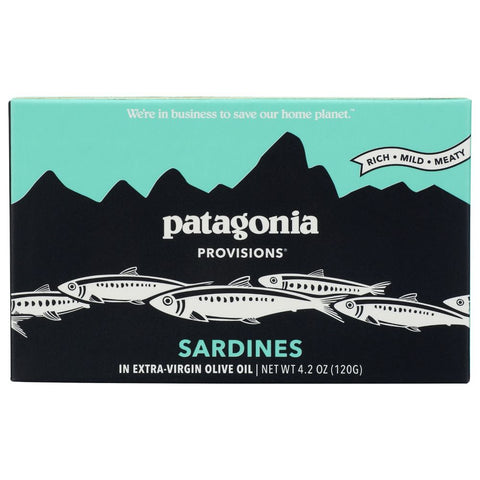 Patagonia Provisions Sardines in Olive Oil  | Patagonia Tinned Fish | Pantryway