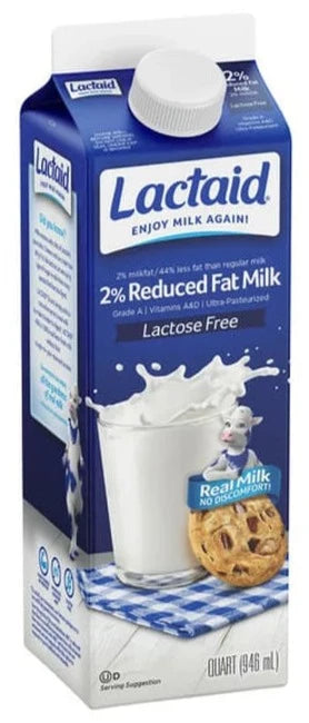 Lactaid 2% Reduced Fat Milk 100% Lactose Free - 32 fl oz | Pantryway