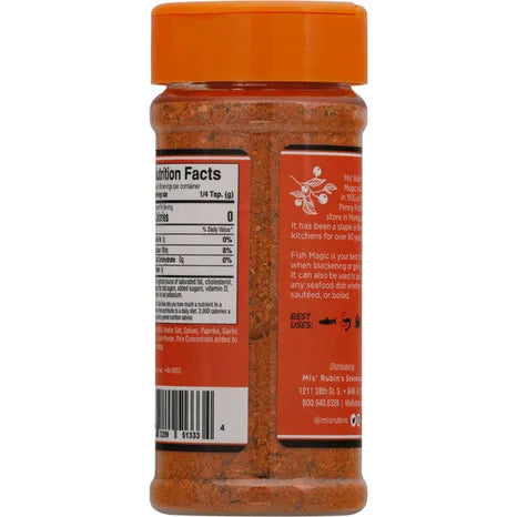 Mis' Rubinss Original Fish Magic Spicy Seasoning - 5 oz