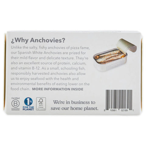 Patagonia Provisions Spanish White Anchovies Lemon Olive - 4.2 oz